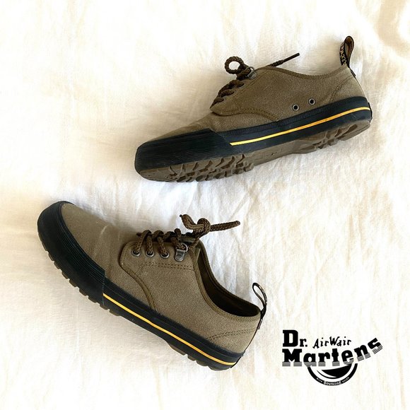 Dr. Martens Other - Dr. Martens Pressler Canvas Shoes in Olive